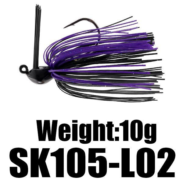 1 Piece Seaknight Sk105 106 Fishing Spinner Bait 10G/14G Jig Lead Head Hooks-Bass Jigs-Bargain Bait Box-1 Piece SK105 L02-Bargain Bait Box