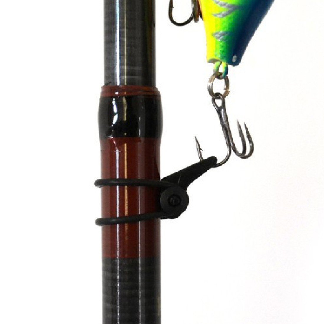 1 Set Fishing Rod Lure Spoon Bait Treble Holder Hang Hooks Rod Shackle Rock-Xiaomii_Holiday Store-Bargain Bait Box