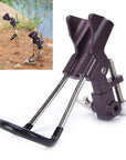 1 Set Pole Bracket Support Foldable Holder Rack Au Stand Adjustable Stainless-Automatic Fishing Rods-Ai Dong Store-Bargain Bait Box