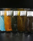 10 Colors Fly Tying Ghost Hair Fine Translucent Synthetic Hair Highly Mobile Fly-Fly Tying Materials-Bargain Bait Box-5 dark color-Bargain Bait Box