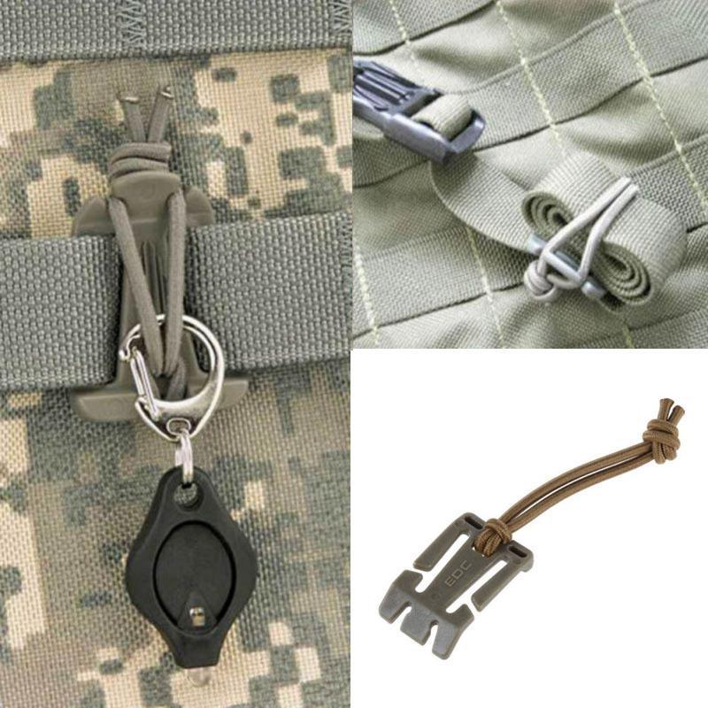 10 Pcs/Lot Itw Webdom Web Dominator Molle Backpack Carabiner Elastic Rope-on the trip Store-S-Bargain Bait Box