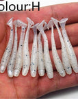 10 Pcs/Pack 0.7G 5Cm Unrigged Plastic Swimbaits-Unrigged Plastic Swimbaits-Bargain Bait Box-G-Bargain Bait Box