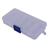 10 Compartments Fishing Tackle Boxes Portable Transparent Plastic Fishing Lure-Bluenight Outdoors Store-Bargain Bait Box