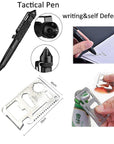 10 In1 Sos Emergency Survival Gear Kit Whistle Tactical Pen Flashlight For Field-Shenzhen Rondaful Outdoor Store-Bargain Bait Box