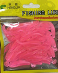 10 Pcs / Lot Jigging Fishing 5Cm/0.6G Fishing Lures Soft Worm Shrimp Jerk Bait-Almighty Fishing Gear Store-05-Bargain Bait Box