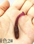 10 Pcs Wobbler Jigging Fishing Lure Fishhooks Soft Worm Shrimp 5Cm 1G Jerkbait-ZUOFILY fishing Store-2-Bargain Bait Box