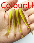 10 Pcs/Lot Lures Soft Bait 6.3Mm 1.3G Silicone Bait Worms Fishing Lure With-WDAIREN KANNI Store-H-Bargain Bait Box