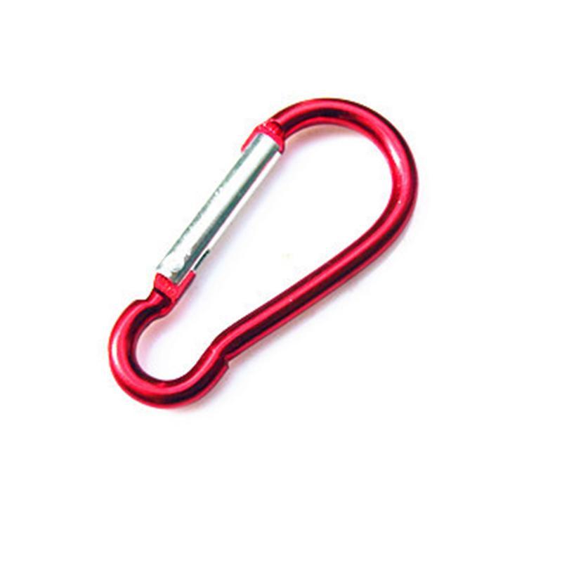 10 Pcs/Lot Metal Aluminum Climbing Carabiner Hook Clip Snap Key Ring Camping-2017 Outdoor Activity Store-Bargain Bait Box