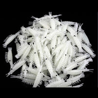 10 Pieces 3Cm Artificial Shrimp Soft Rubber Fishing Lure Fishy Smell Glow In-FIZZ Official Store-Bargain Bait Box
