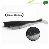 100% Eco-Friendly Soft Lure -11 Cm 12 G Ultimate Shad For Lure Fishing-W&K Official Store-Black Shirasu-Bargain Bait Box