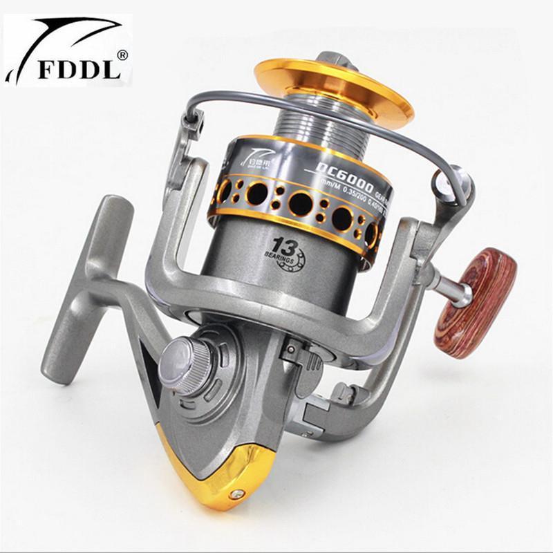 100% Origina Fddl Brand 13 Axis 1000-7000 Series Full Metal Spinning Fishing-Spinning Reels-DAWO Trading Co., Ltd. Store-Silver-1000 Series-Bargain Bait Box