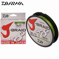 100% Original Daiwa J-Braid 8A 150M Green Color 8 Braided Pe Fishing Line-KeZhi Fishing Tackle Store-1.2-Bargain Bait Box