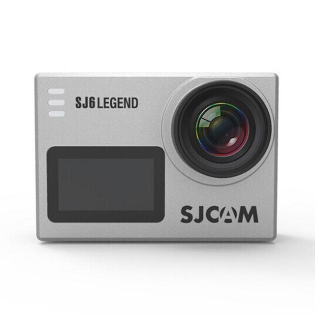 100% Original Sjcam Sj6 Legend 4K 24Fps 2.0&quot; Touch Screen Remote Ultra Hd-Action Cameras-SJCAM Sports Camera Flagship Store-Silver-OPTION 1-Bargain Bait Box