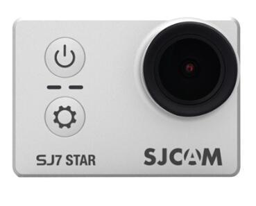 100% Original Sjcam Sj7 Star Wifi 4K 2'' Touch Screen Ambarella A12S75 30M-Action Cameras-SJCAM Sports Camera Flagship Store-Silver-Option 1-Bargain Bait Box