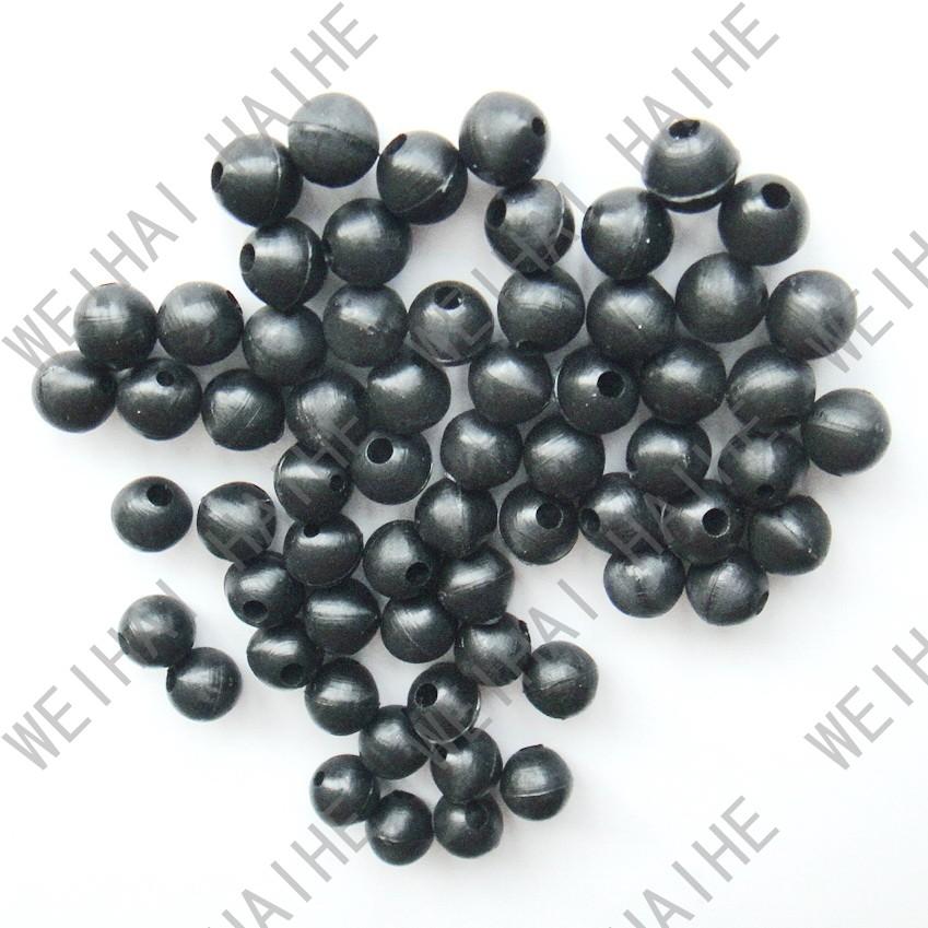100 X 6 Mm Hard Plastic Tapered Bore Beads. /Coarse/Sea Fishing Rig Beads-Fishing Beads-Bargain Bait Box-Bargain Bait Box