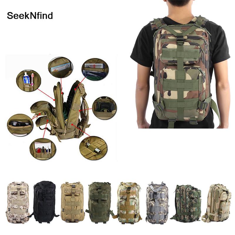 1000D Nylon Tactical Military Backpack Waterproof Army Bag Outdoor Sports-Climbing Bags-Lu Fitness Store-armygreen-30 - 40L-China-Bargain Bait Box