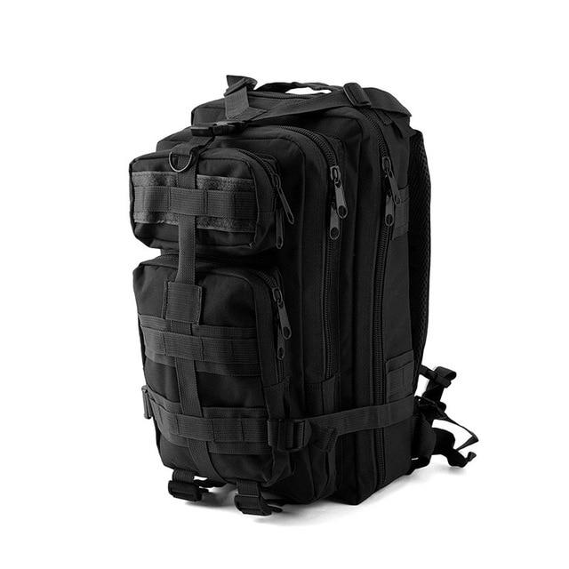 1000D Nylon Tactical Military Backpack Waterproof Army Bag Outdoor Sports-Climbing Bags-Lu Fitness Store-black-30 - 40L-China-Bargain Bait Box