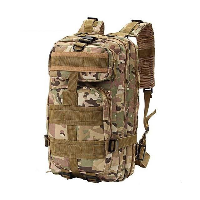 1000D Nylon Tactical Military Backpack Waterproof Army Bag Outdoor Sports-Climbing Bags-Lu Fitness Store-camouflage-30 - 40L-China-Bargain Bait Box