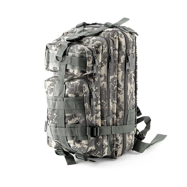 1000D Nylon Tactical Military Backpack Waterproof Army Bag Outdoor Sports-Climbing Bags-Lu Fitness Store-gray-30 - 40L-China-Bargain Bait Box
