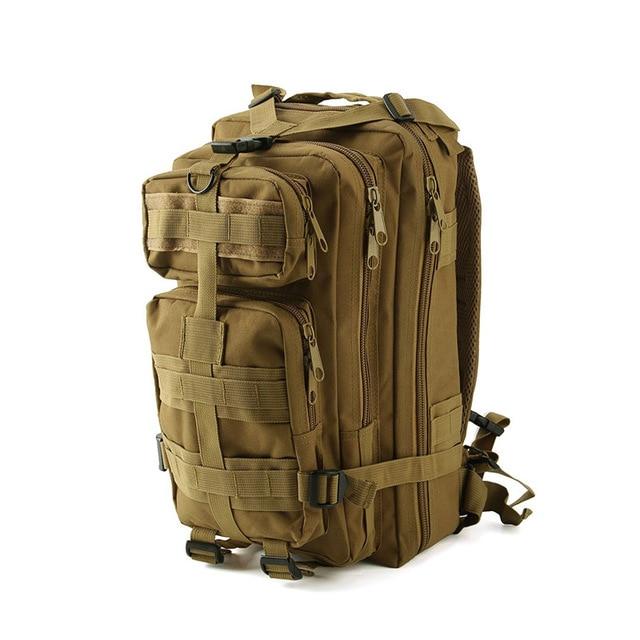 1000D Nylon Tactical Military Backpack Waterproof Army Bag Outdoor Sports-Climbing Bags-Lu Fitness Store-tan-30 - 40L-China-Bargain Bait Box