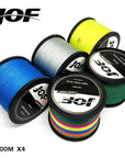 1000M 4 Strands Pe Braided Wire Muliti Colors Multifilament Fishing Line-liang1 Store-Yellow-0.4-Bargain Bait Box