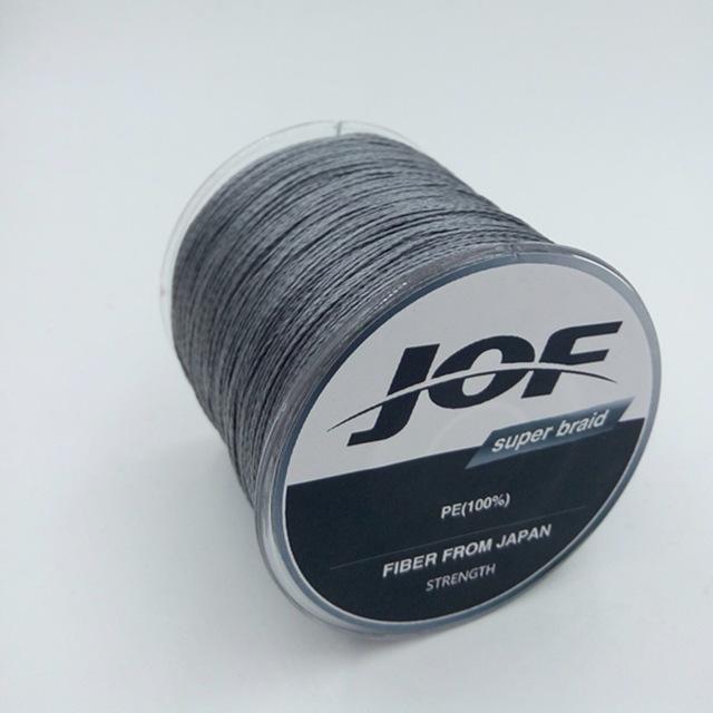 1000M Brand Super Strong Japan Multifilament Pe Braided Fishing Line 4 Strands-LooDeel Outdoor Sporting Store-Gray-0.3-Bargain Bait Box