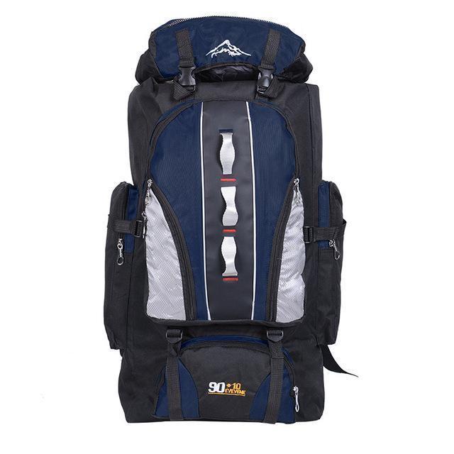 100L Large Capacity Sports Backpack Men And Women Bag Camping Climbing Fishing-Backpacks-Bargain Bait Box-Deepblue-Other-Bargain Bait Box