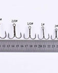 100Pcs Multiple Size Treble Hooks Fishing Hook For Lures Size 12 10 8 6 4 2 1-Treble Hooks-Bargain Bait Box-SIZE 12-Other-Bargain Bait Box