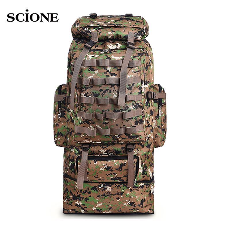 100L Military Backpack Molle Camping Bag Rucksack Tactical Backpack Men Large-Climbing Bags-Vanchic Outdoor Store-Jungle Digital 100L-Bargain Bait Box