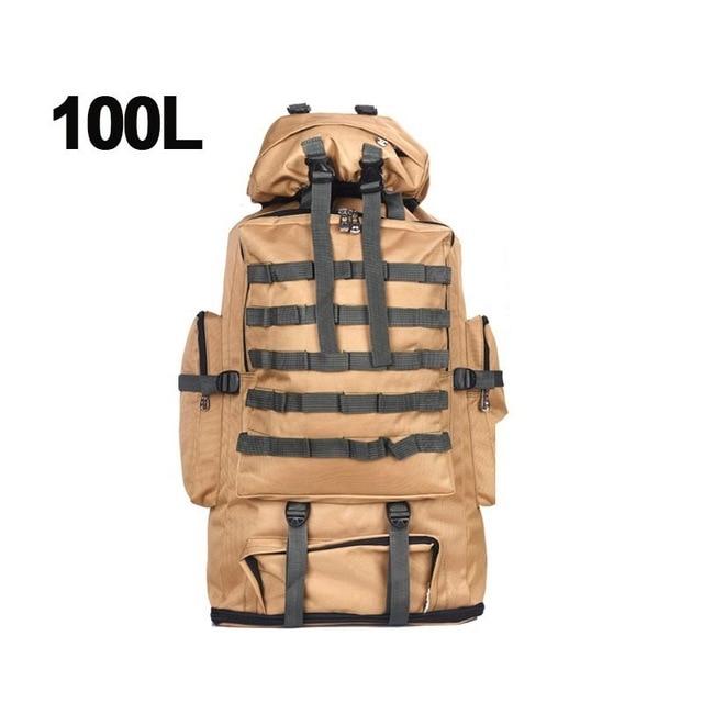 100L Ultra Large Capacity Outdoor Sports Backpack Men And Women Travel Bag-Climbing Bags-Alpscamping Store-1-Bargain Bait Box