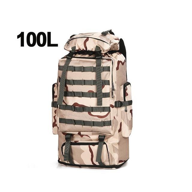 100L Ultra Large Capacity Outdoor Sports Backpack Men And Women Travel Bag-Climbing Bags-Alpscamping Store-4-Bargain Bait Box