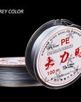 100M Extreme Strong 4 Strands Pe Braided Fishing Line 8Lb - 90Lb Grey-ACEXPNM Angler & Cyclist's Store-0.2-Bargain Bait Box