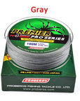 100M Pe Braided Fishing Line Strong 4 Stands Fishing Line Big Tensile Load-DONQL Outdoors Store-gray-0.4-Bargain Bait Box