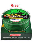 100M Pe Braided Fishing Line Strong 4 Stands Fishing Line Big Tensile Load-DONQL Outdoors Store-green-0.4-Bargain Bait Box