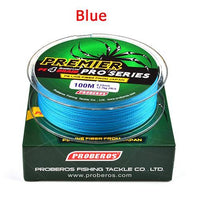 100M Pe Multifilament Braided Fishing Line Carp Fishing Rope Wire Super Strong 4-DONQL Store-Blue-0.4-Bargain Bait Box