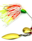 100Pcs 16.3G Buzzbait Lead Head Long Bass Spinner Spoon Perch Fishing Baits-Spinnerbaits-Bargain Bait Box-as the picture 1-Bargain Bait Box