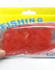 100Pcs 2Cm Maggot Grub Smell Hand Pole Bait Carp Fishing Lure Soft Bread Bug-BODECIN Fishing Tackle USA Store-C3 100PCS-Bargain Bait Box