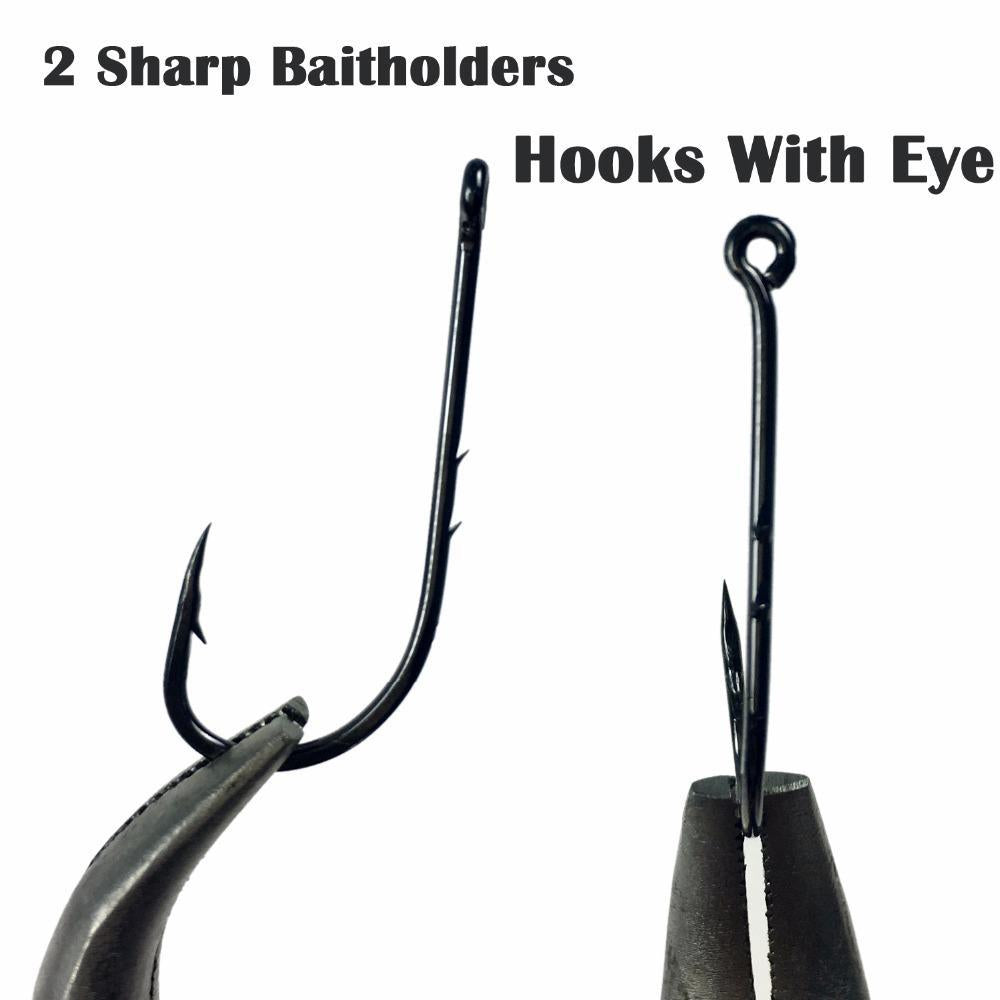 100Pcs Baitholder Fishing Hooks 