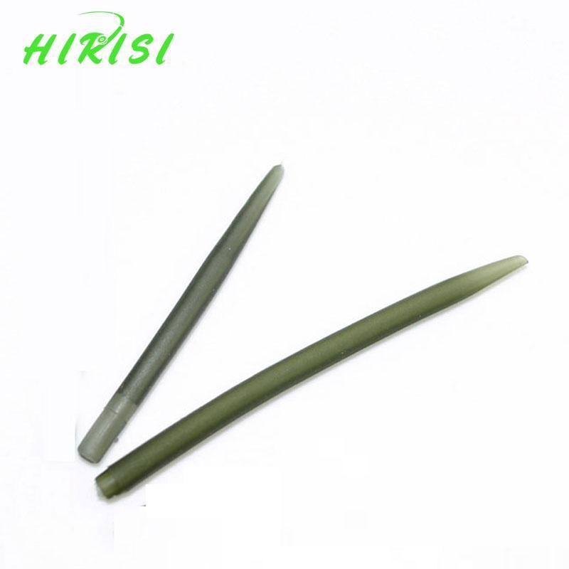 100Pcs Fishing Accessories Fishing Anti Tangle Sleeves Connect With Hook For-hirisi Official Store-100pcs 40mm-Bargain Bait Box