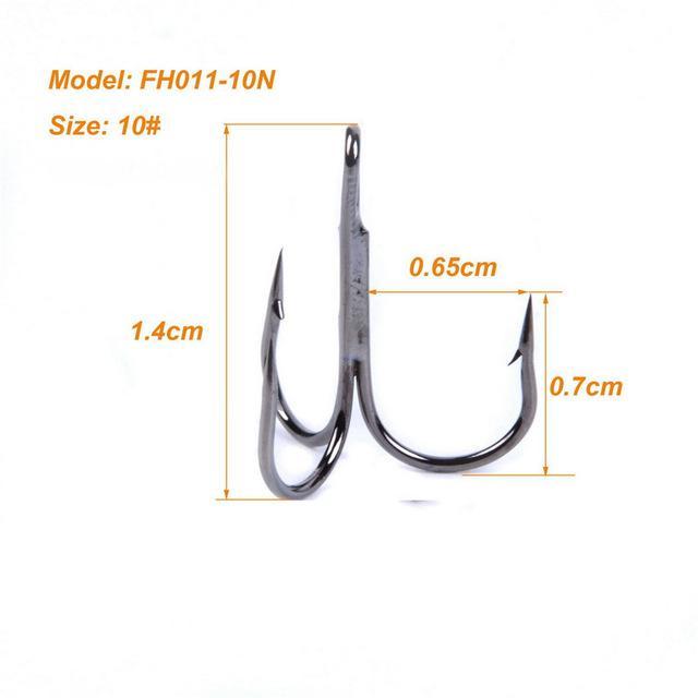 100Pcs Sharp Anchor Hook Size 2