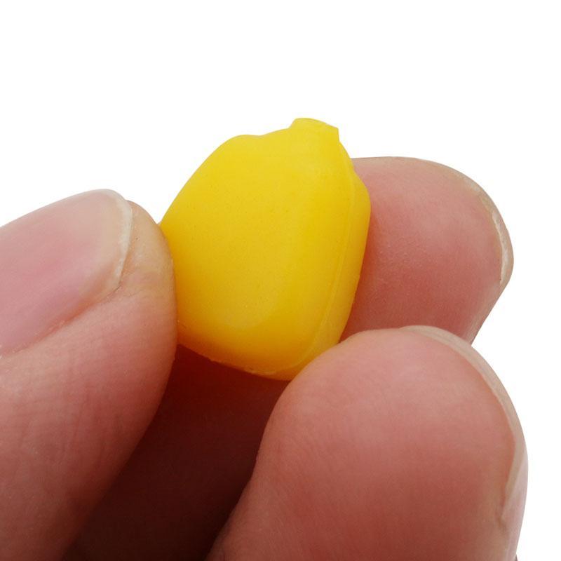 100Pcs Yellow Pop Up Soft Corn Floating Baits Coarse Carp Fishing Lures Tool-mina shop-Bargain Bait Box