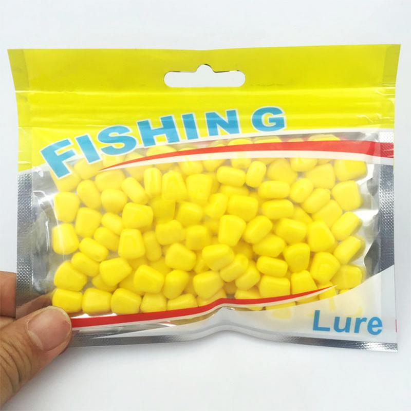 100Pcs/Lot Soft Baits Corn Carp Fishing Floating Baits Smell Para-Corn Baits-Bargain Bait Box-Bargain Bait Box