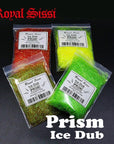 10Colors Synthetic Fly Tying Dubbing Prism Ice Dub Dubbing Living Fibers/-Fly Tying Materials-Bargain Bait Box-5 bright colors-Bargain Bait Box