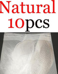 10Pcs Natural Barred Mallard Duck Flank Feathers Wild Goose Hair For Fly Wings-Fly Tying Materials-Bargain Bait Box-Natural 10pcs-Bargain Bait Box