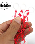 10Bags/Lot Cotton Line Knot Fishing Line Red Color 20Mm Line For Rock Fishing-weihefishing Official Store-1.0-Bargain Bait Box