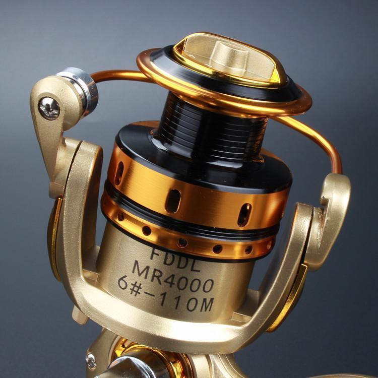 10Bb Spool Aluminum Spinning Fly Fishing Reel Baitcasting Fishing Reels-Spinning Reels-Sports fishing products-3000 Series-Bargain Bait Box