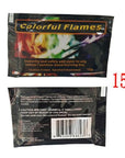 10G/15G/25G Camping Magic Fire Colorful Flames Powder Bonfire Sachets-Outdoor Tools-RedGreen Gym Store-15g-Bargain Bait Box
