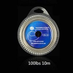 10M 7 Strands Stainless Steel Braided Fishing Line Heavy Duty Fishing Steel Wire-FIZZ Official Store-100LB-Bargain Bait Box