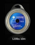 10M 7 Strands Stainless Steel Braided Fishing Line Heavy Duty Fishing Steel Wire-FIZZ Official Store-120LB-Bargain Bait Box