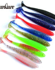 10Pc Silicone Bait Fishing Lure Floating Water Worm 8.5Cm/2.4G Soft Lures-Rembo fishing tackle Store-Bargain Bait Box